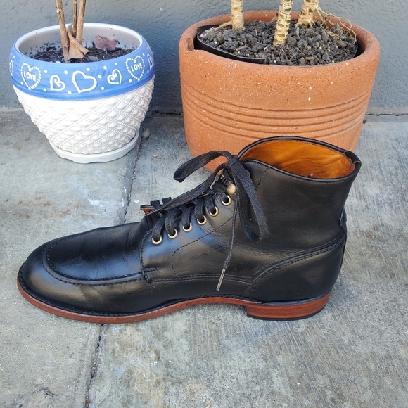 Frye Walter Boots Black size 11.5 - Picture 2 of 4